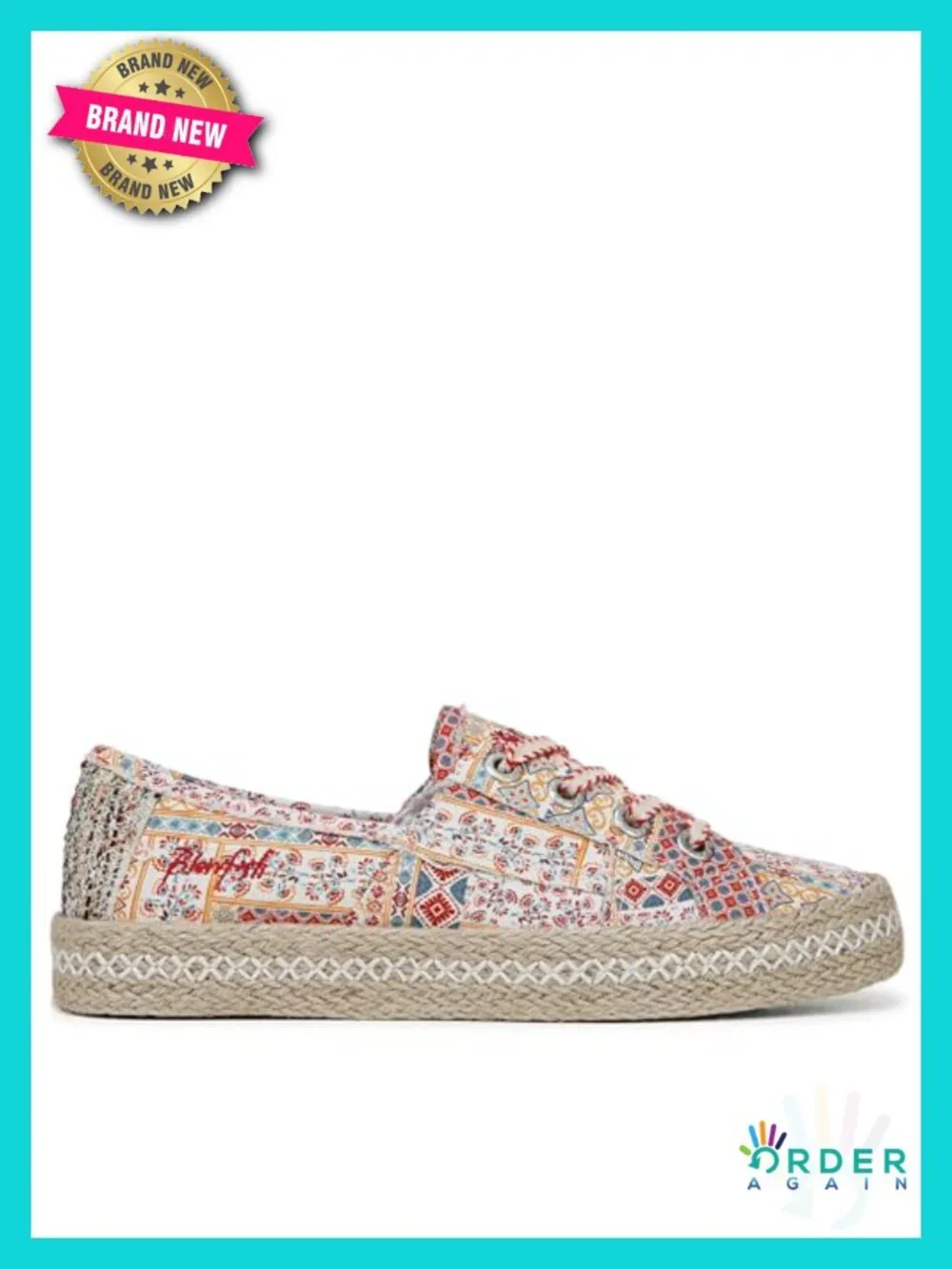 Canvas Espadrille Sneakers - Cushioned Footbed, Vegan, Lace-Up